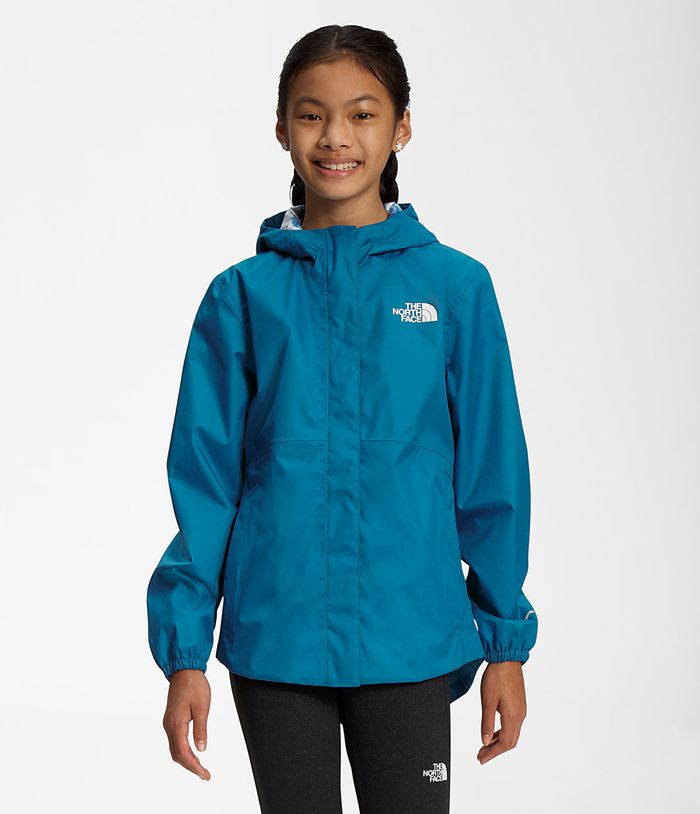 The North Face Jas Meisjes Antora Regen YGTB50892 - Blauw